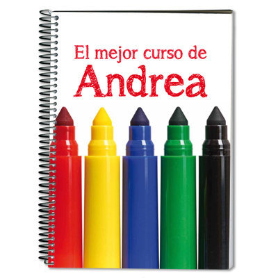 Regalos personalizados: Cuadernos: Cuaderno infantil personalizado