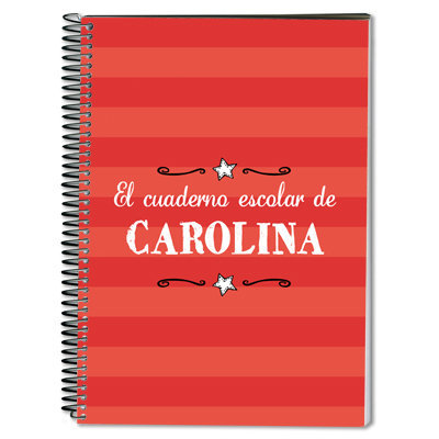 Regalos personalizados: Cuadernos: Mi cuaderno personalizado 