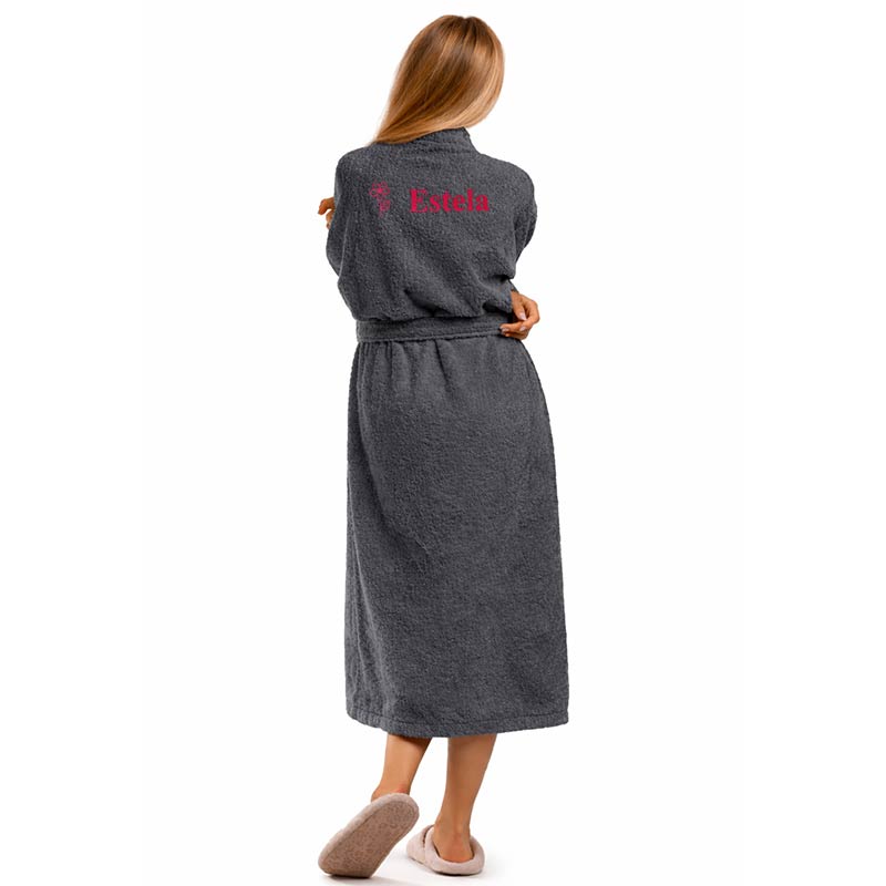 Regalos personalizados: Regalos con nombre: Albornoz bordado con motivo y nombre Regalos personalizados: Regalos con nombre: Albornoz bordado con motivo y nombre
