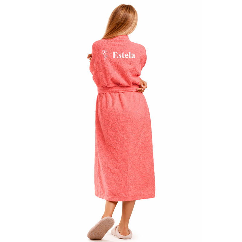 Regalos personalizados: Regalos con nombre: Albornoz bordado con motivo y nombre Regalos personalizados: Regalos con nombre: Albornoz bordado con motivo y nombre