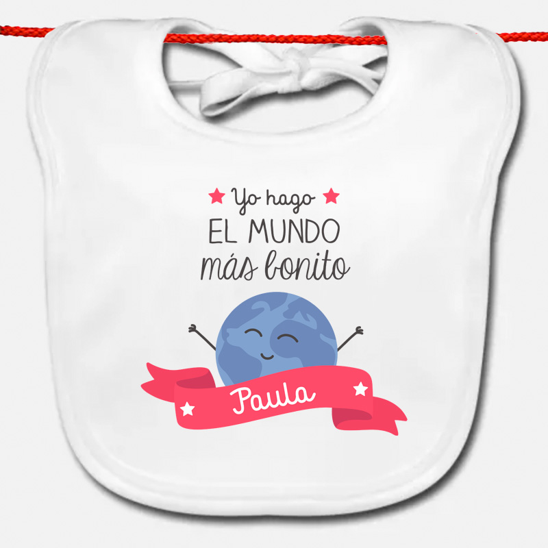 Babero Para Bebé Personalizado