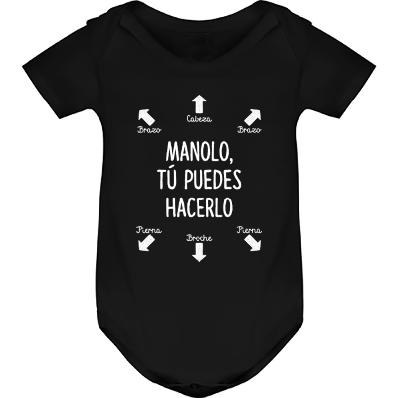 Regalos personalizados: Regalos con nombre: Body personalizado ¡Tu puedes!