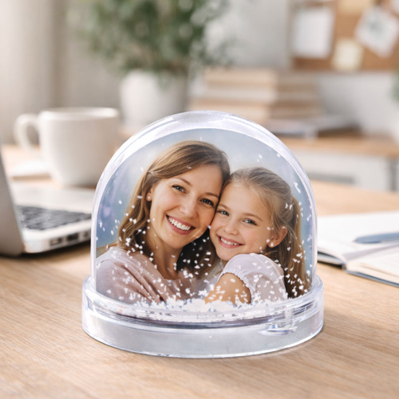 Regalos personalizados: Bola de nieve personalizada: Bola de nieve personalizada