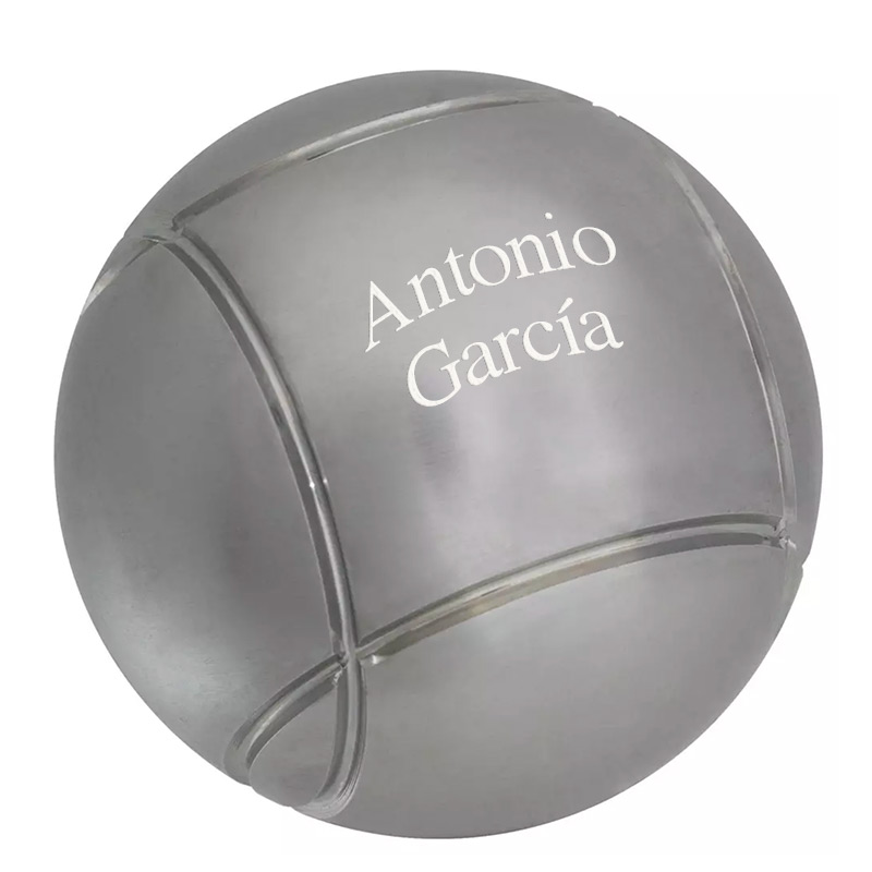 Regalos personalizados: Regalos con nombre: Bolas de petanca personalizadas