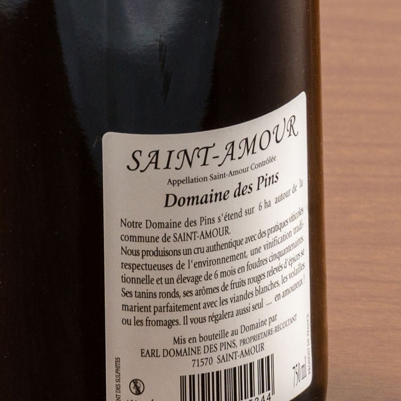 Botella de Vino de bautizo con bebé