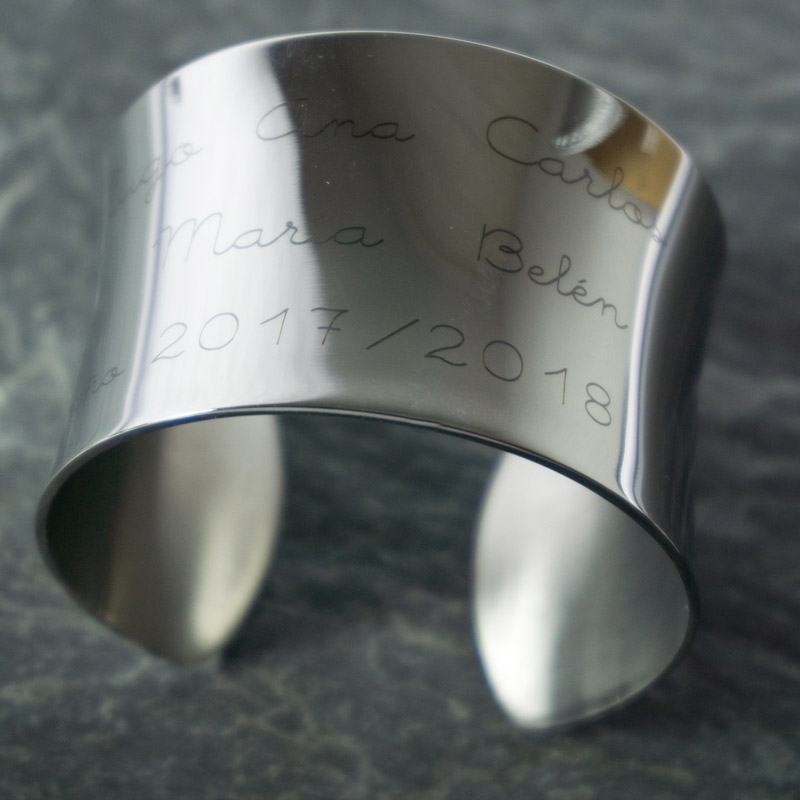 Regalos personalizados: Joyas personalizadas: Brazalete para profe personalizado