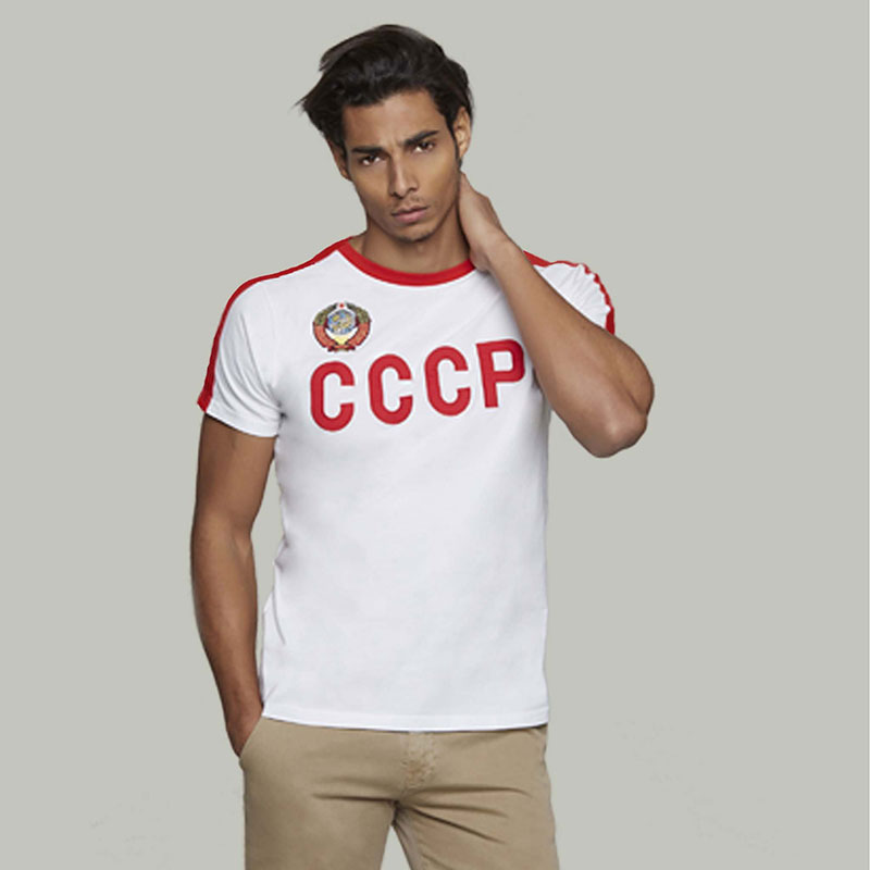 Regalos personalizados: Regalos con nombre: Camiseta CCCP bordada