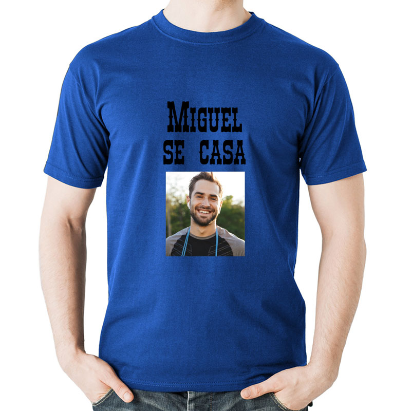 Regalos personalizados: Camisetas personalizadas: Camiseta despedida soltero personalizada