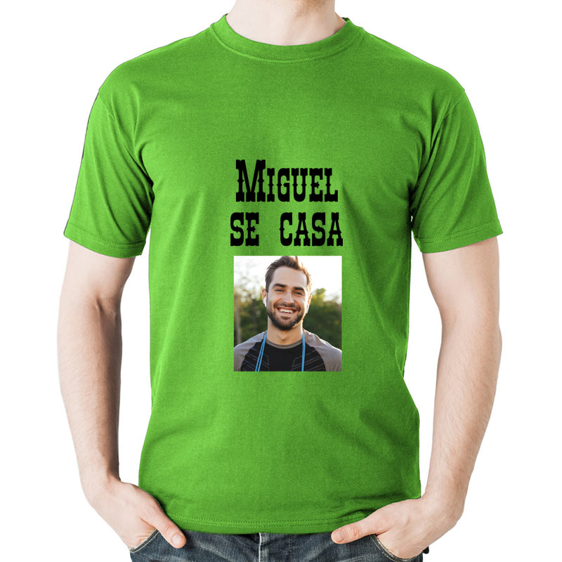 Regalos personalizados: Camisetas personalizadas: Camiseta despedida soltero personalizada