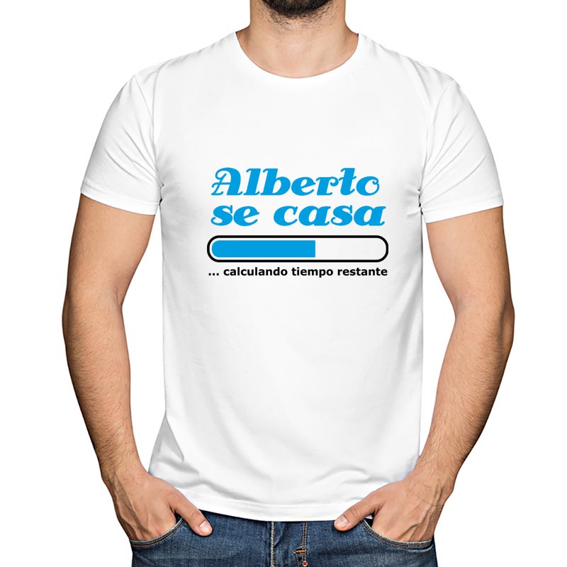 Regalos personalizados: Camisetas personalizadas: Camiseta divertida despedida de soltero