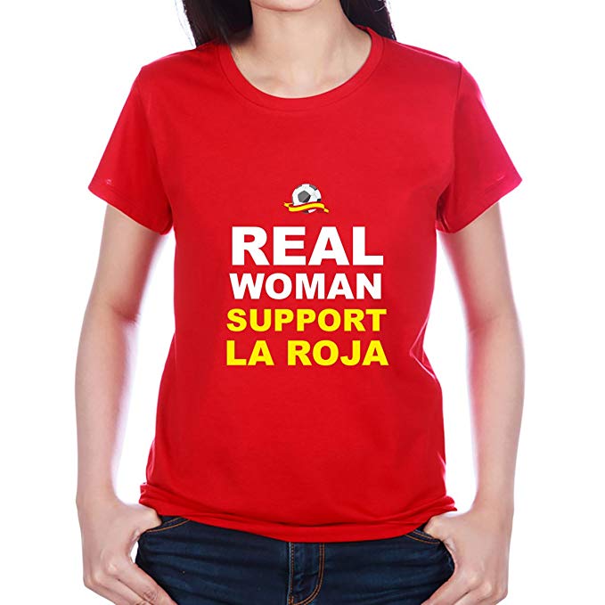 Regalos personalizados: Camisetas personalizadas: Camiseta Divertida Real Woman para futboleras