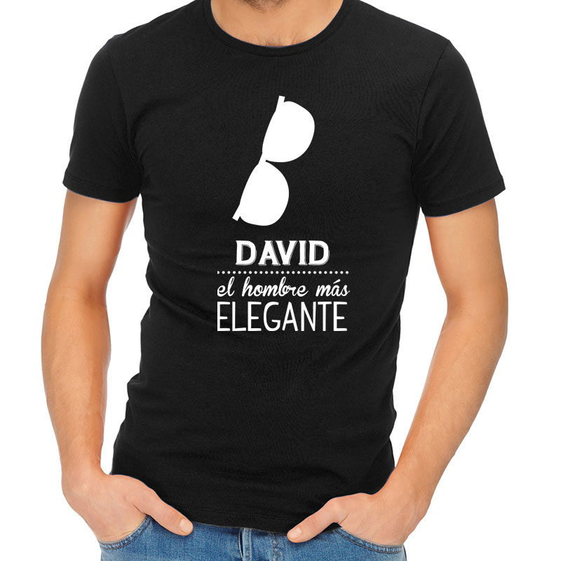 Regalos personalizados: Camisetas personalizadas: Camiseta para el hombre más elegante