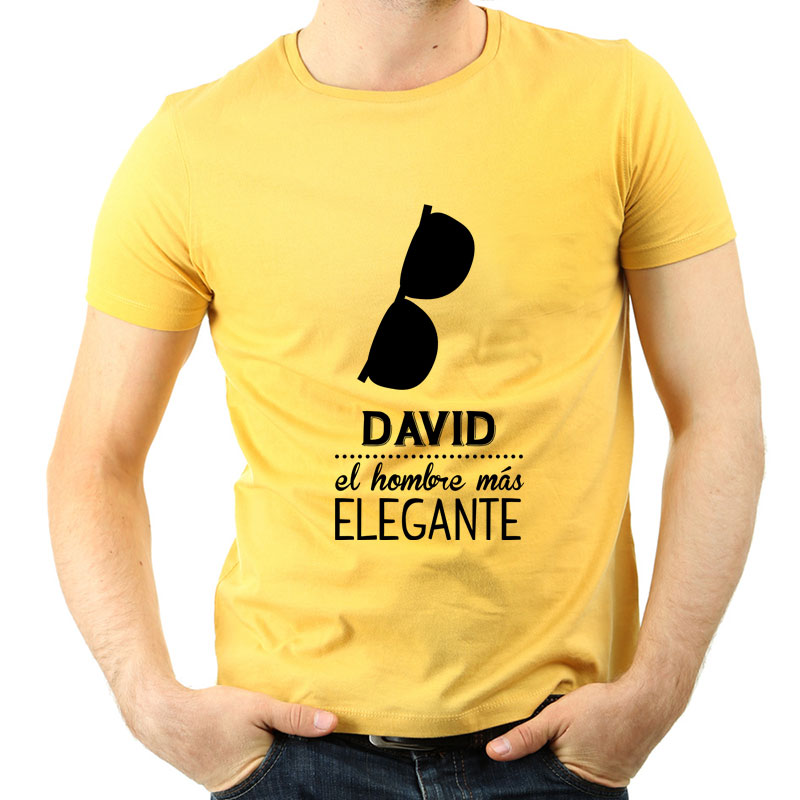 Regalos personalizados: Camisetas personalizadas: Camiseta para el hombre más elegante