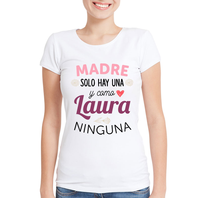 Regalos personalizados: Camisetas personalizadas: Camiseta personalizada 'Como mamá ninguna'