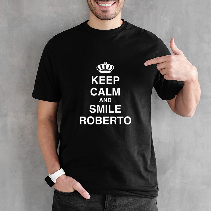 Regalos personalizados: Camisetas personalizadas: Camiseta personalizada Keep Calm