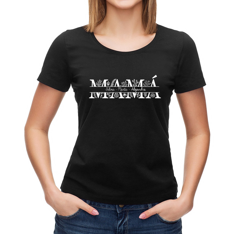 Regalos personalizados: Camisetas personalizadas: Camiseta personalizada 'Mamá'