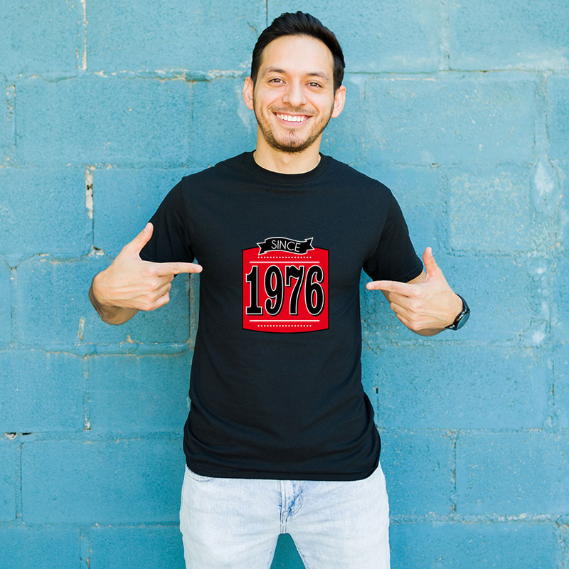 Regalos personalizados: Camisetas personalizadas: Camiseta Since personalizada