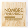 si caja pensando