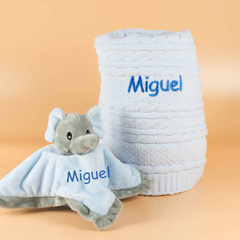 Regalos personalizados: Regalos con nombre: Canastilla bebé personalizada