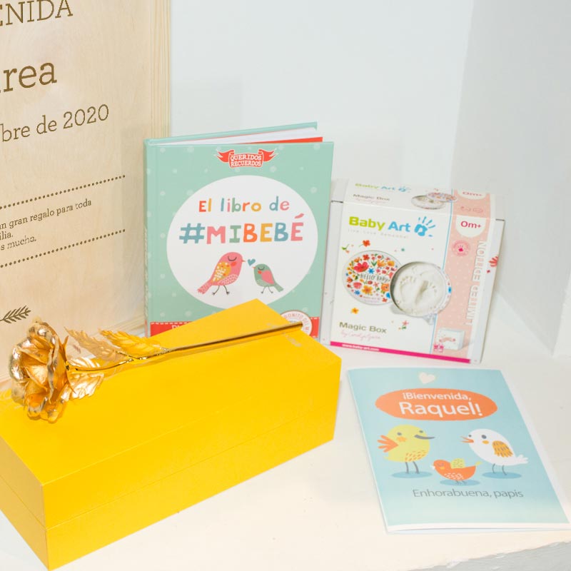 Regalos personalizados: Regalos con nombre: Canastilla personalizada Mam&aacute; y Beb&eacute;