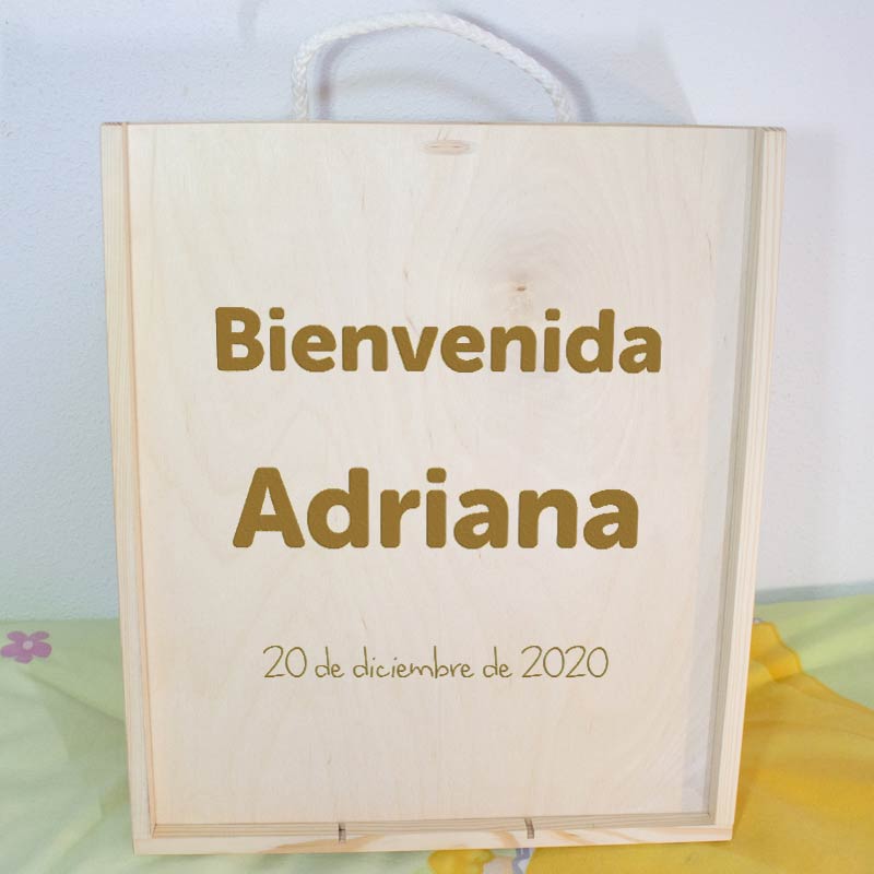 Regalos personalizados: Regalos con nombre: Canastilla personalizada para Nacimientos