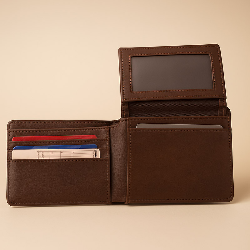 Regalos personalizados: Regalos con nombre: Billetera para hombre personalizada con foto