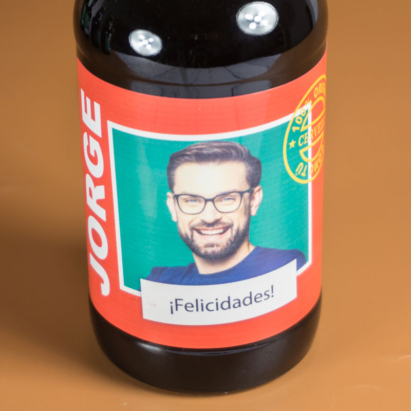 Regalos personalizados: Bebidas personalizadas: Cervezas personalizadas '100% Original'