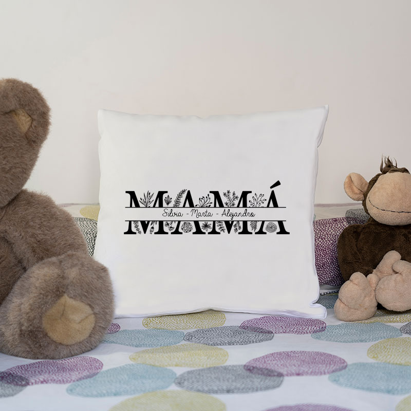 Regalos personalizados: Diseño y decoración: Cojín MAMÁ personalizado