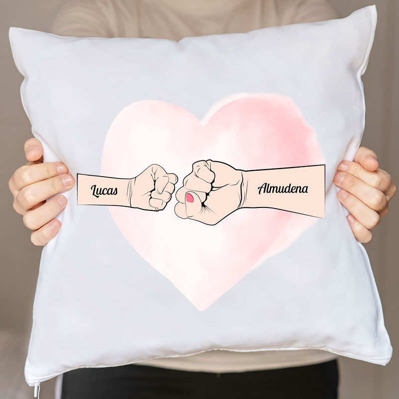 Regalos personalizados: Diseño y decoración: Cojín personalizado 'Equipo de mamá'