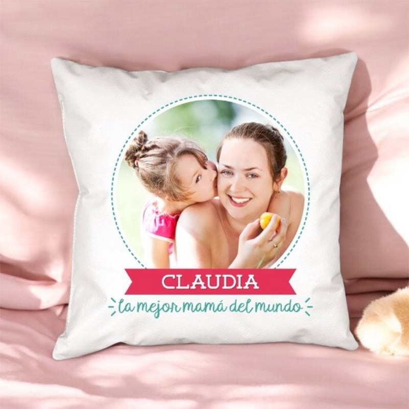 Regalos personalizados: Diseño y decoración: Cojín personalizado para mamá