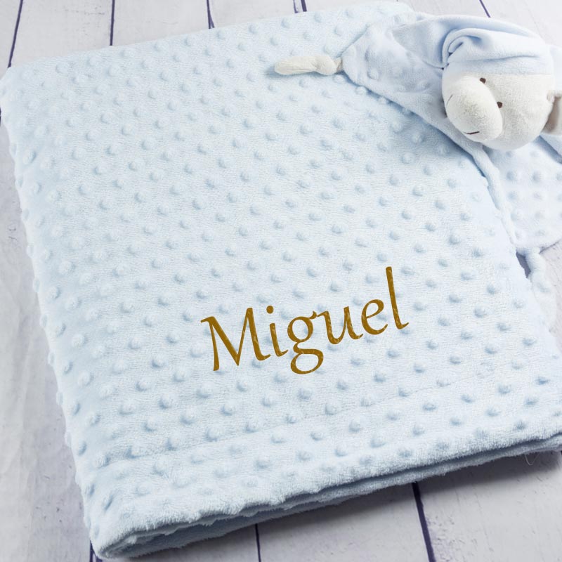 ⭐ Conjunto de Manta y doudou personalizados