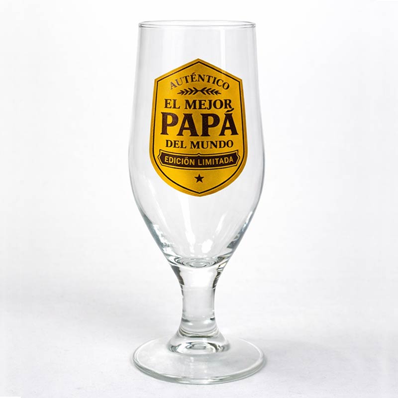 Regalos personalizados: Bebidas personalizadas: Copa de cerveza -  Edici&oacute;n limitada PAP&Aacute;
