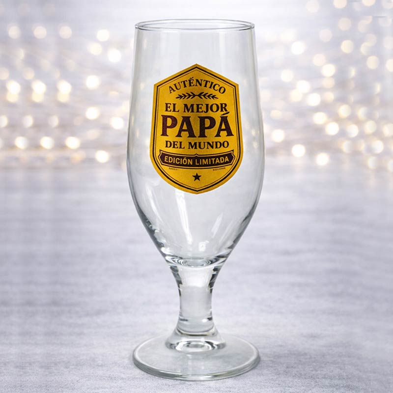 Regalos personalizados: Bebidas personalizadas: Copa de cerveza -  Edici&oacute;n limitada PAP&Aacute;