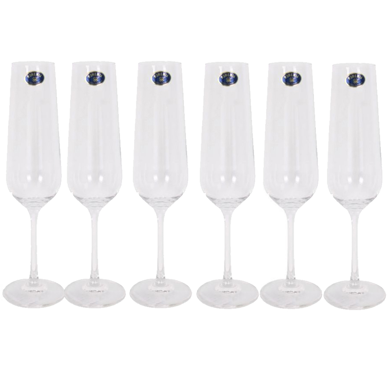 Regalos personalizados: Bebidas personalizadas: Copa de champagne de cristal de Bohemia Regalos personalizados: Bebidas personalizadas: Copa de champagne de cristal de Bohemia