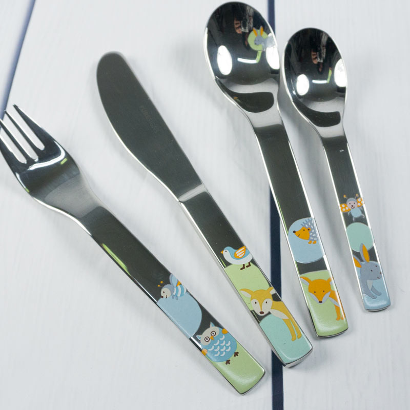 Cubiertos Grabados Bebés Niños Regalos Personalizados Originales