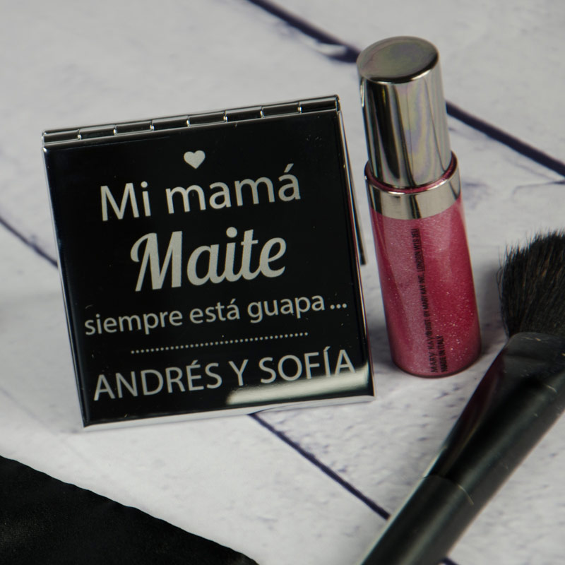 Regalos personalizados: Regalos con nombre: Espejo para mi mamá grabado