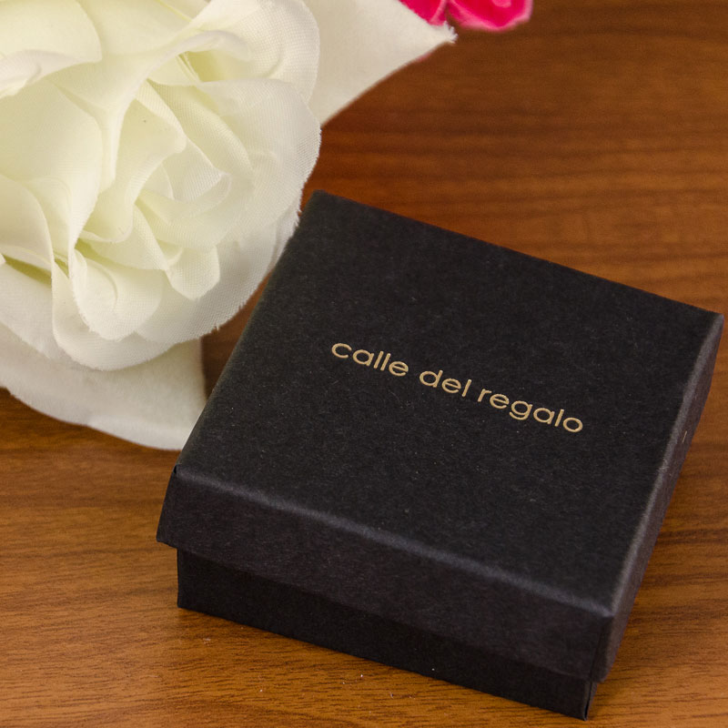 Regalos personalizados: Joyas personalizadas: Colgante flor grabado