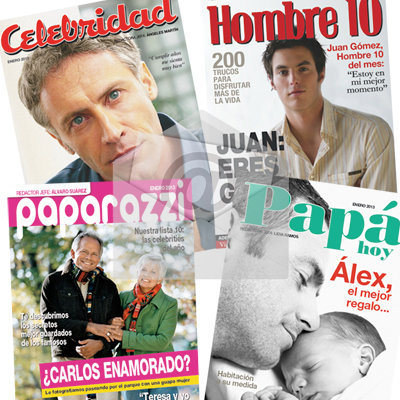 Regalos personalizados: Falsa portada DIGITAL de revista para él: Falsa portada DIGITAL de revista para él