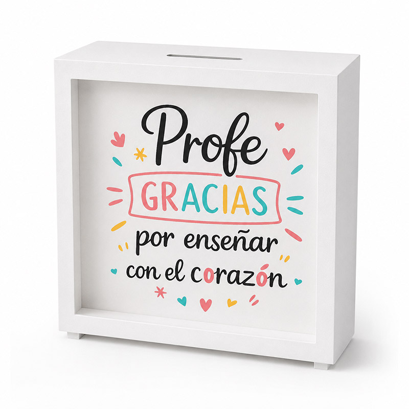 Regalos personalizados: Hucha original para profesores: Hucha original para profesores Regalos personalizados: Hucha original para profesores: Hucha original para profesores