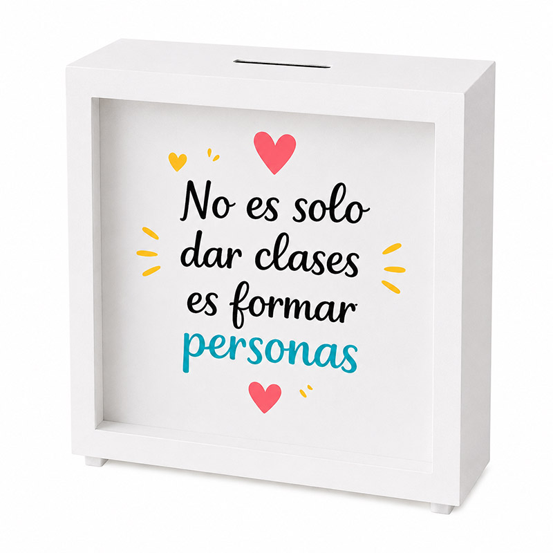 Regalos personalizados: Hucha para Profesores 'No es solo dar clases': Hucha para Profesores 'No es solo dar clases' Regalos personalizados: Hucha para Profesores 'No es solo dar clases': Hucha para Profesores 'No es solo dar clases'