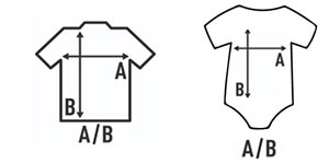 Medidas camiseta infantil