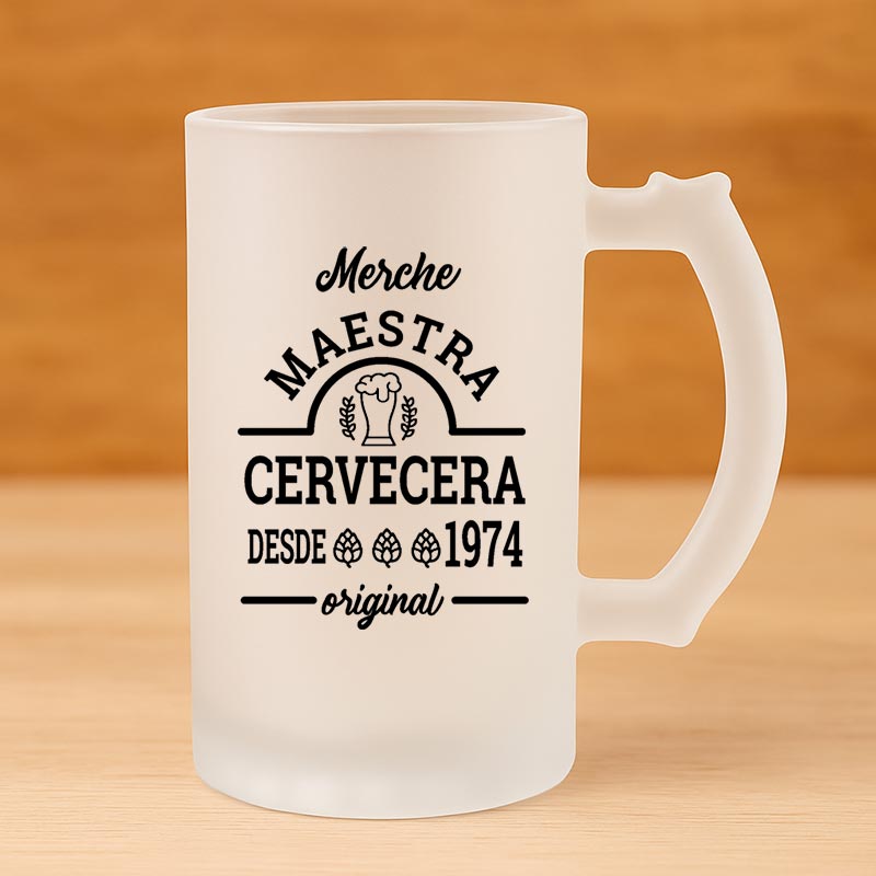 Regalos personalizados: Regalos con nombre: Jarra de cerveza personalizada 'Original'