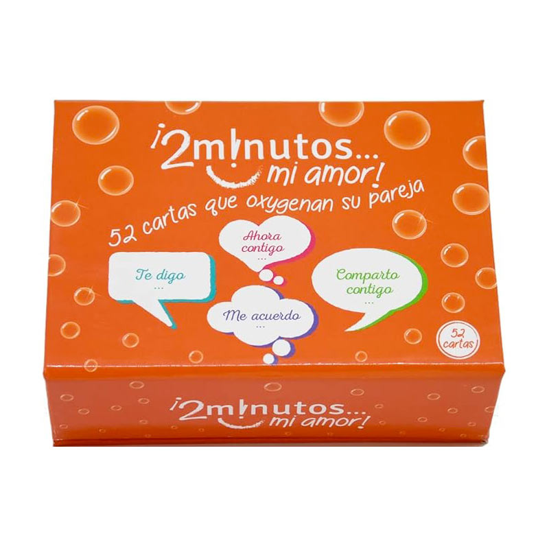 Regalos personalizados: Juego ¡2 minutos mi amor!: Juego ¡2 minutos mi amor!