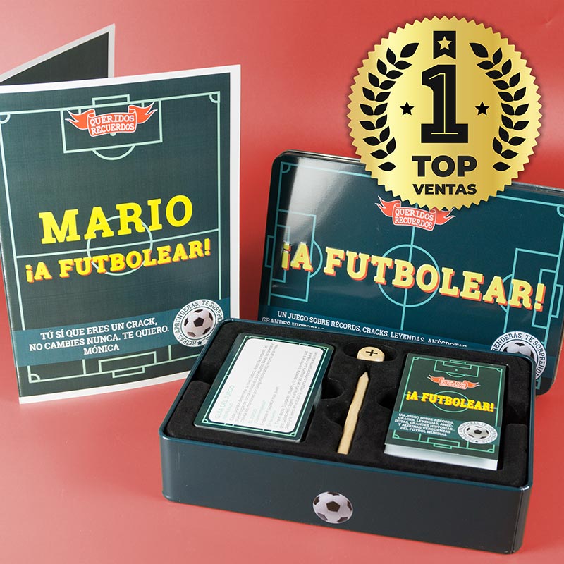 Regalos personalizados: Regalos con nombre: Juego &iexcl;A futbolear!
