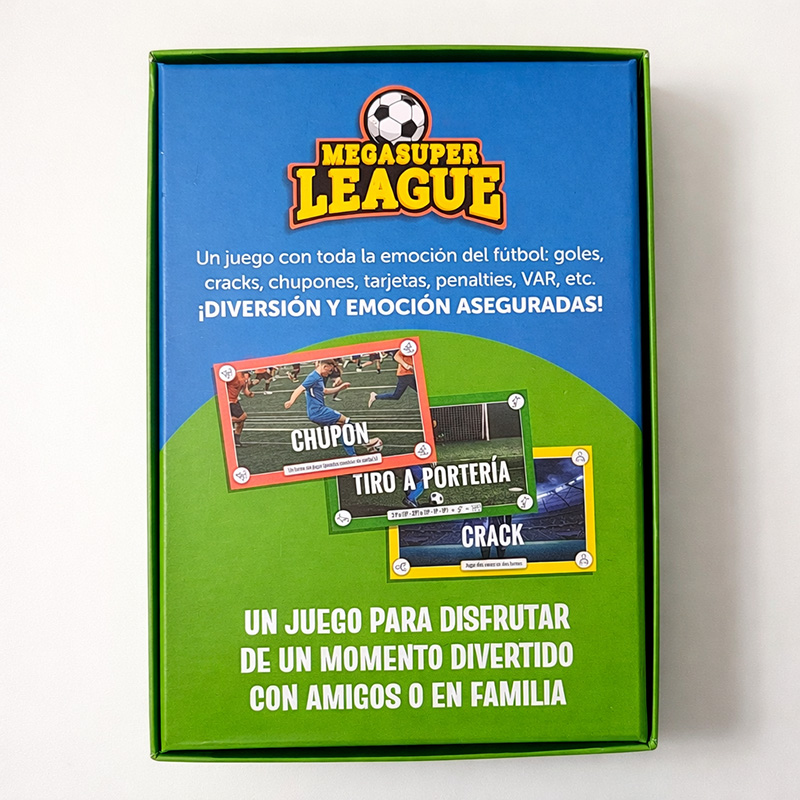 Regalos personalizados: Rebajas: Juego de Cartas de F&uacute;tbol Megasuper League