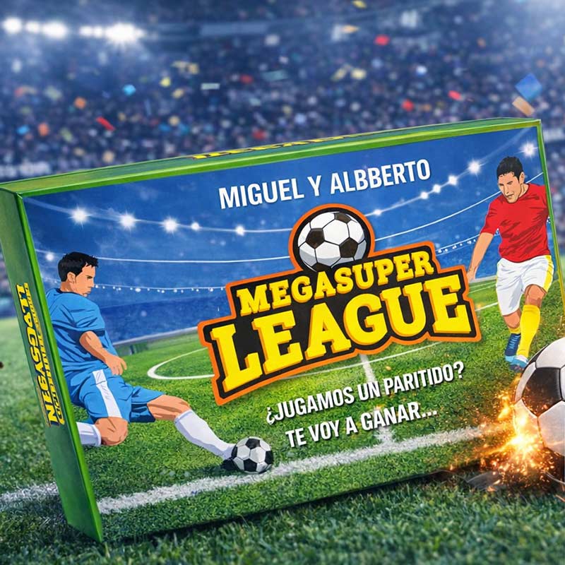 Regalos personalizados: Juego de F&uacute;tbol MegasuperLeague Personalizado: Juego de F&uacute;tbol MegasuperLeague Personalizado