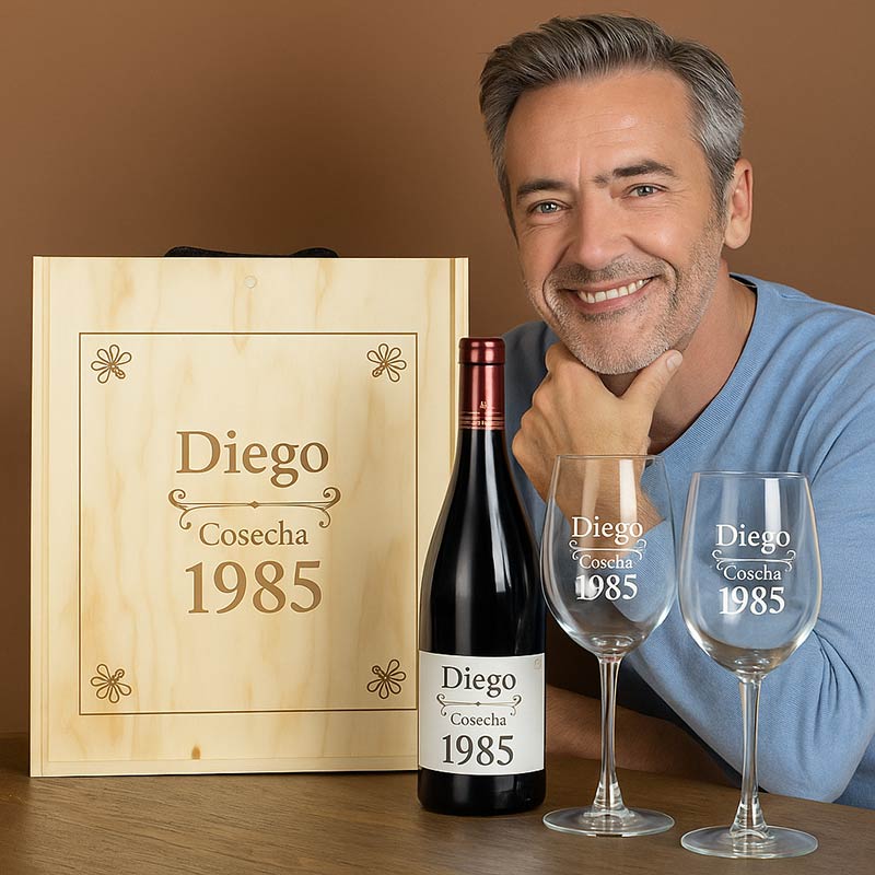 Regalos personalizados: Kits regalo: Kit cumpleaños personalizado