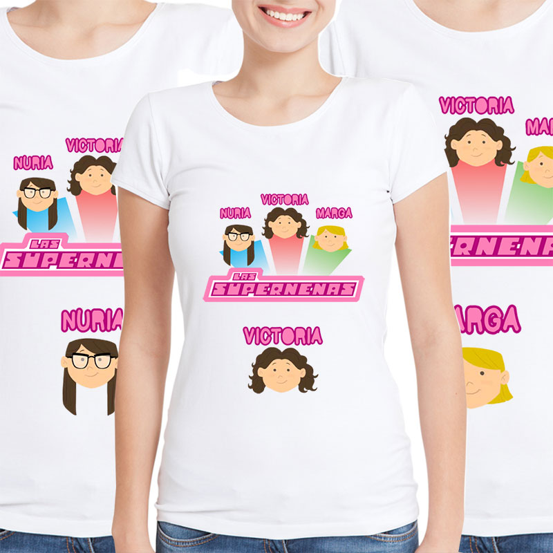 Regalos personalizados: Kits regalo: Kit "Las Supernenas" personalizado