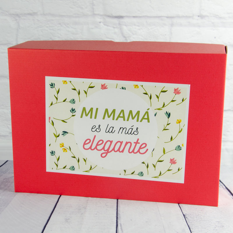 Regalos personalizados: Kits regalo: Kit mamá elegante personalizado