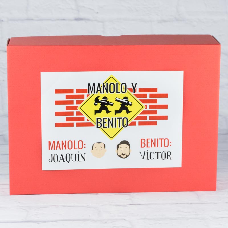 Regalos personalizados: Regalos con nombre: Kit 'Manolo y Benito' personalizado